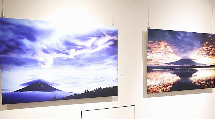 すごい富士山展で展示されている写真