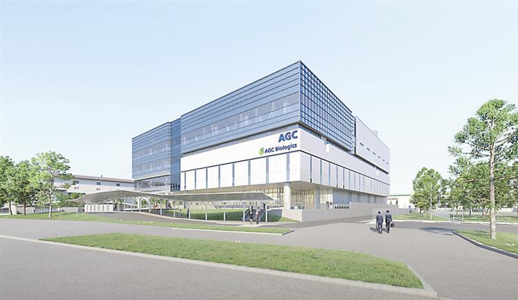 ＡＧＣ横浜テクニカルセンターの新施設の完成イメージ