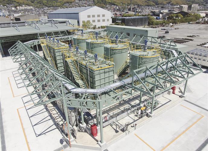 九州事業所（北九州市）では、23年６月にリサイクル燃料工場が完成した